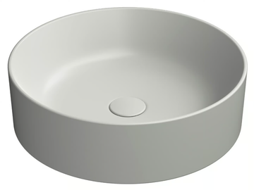 COLOR ELEMENTS Ø45 - Countertop round ceramic washbasin by GSI ceramica - view 2